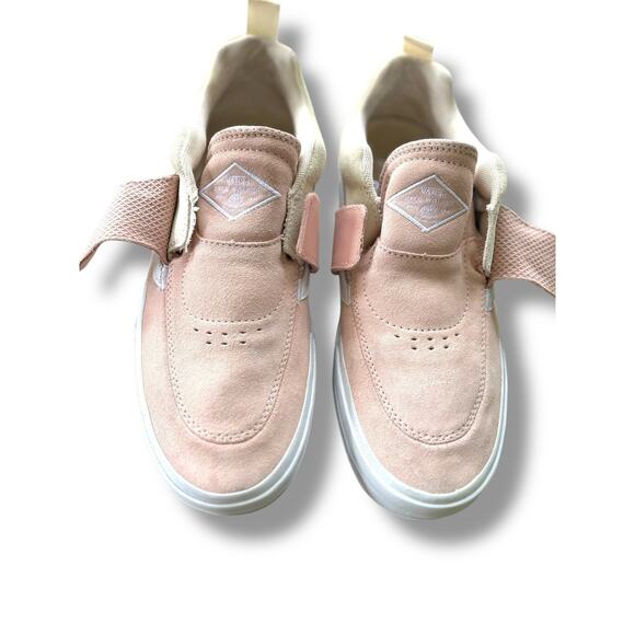 Men Sz 9.5 Vans Kyle Pro 2 Rose Pink Antique Vanilla White Suede Skate Shoes - Picture 6 of 10